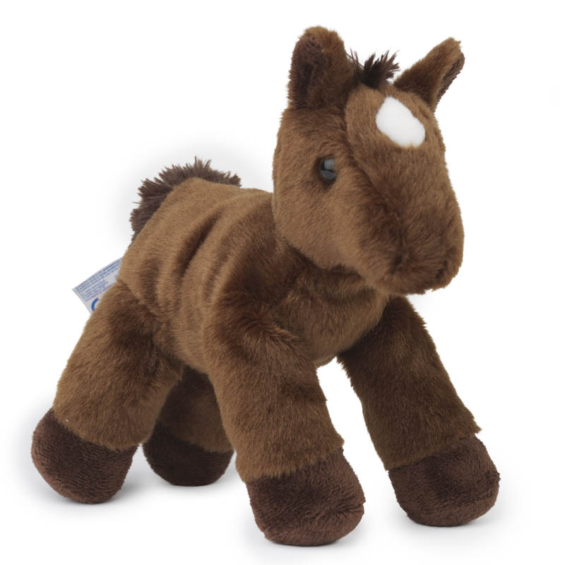 warrior the world war one war brown horse hero soft plush toy right side second image